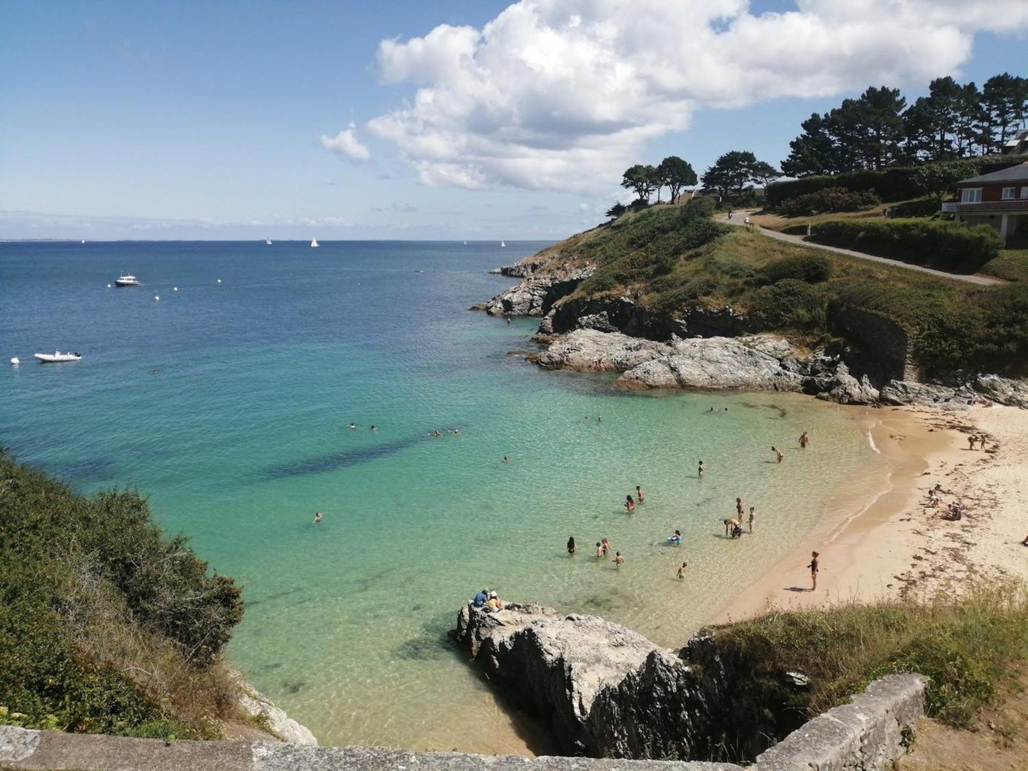 Studio Renove A 20M De La Plage A Le Palais, Bien Equipe - Fr-1-418-73 Exteriör bild